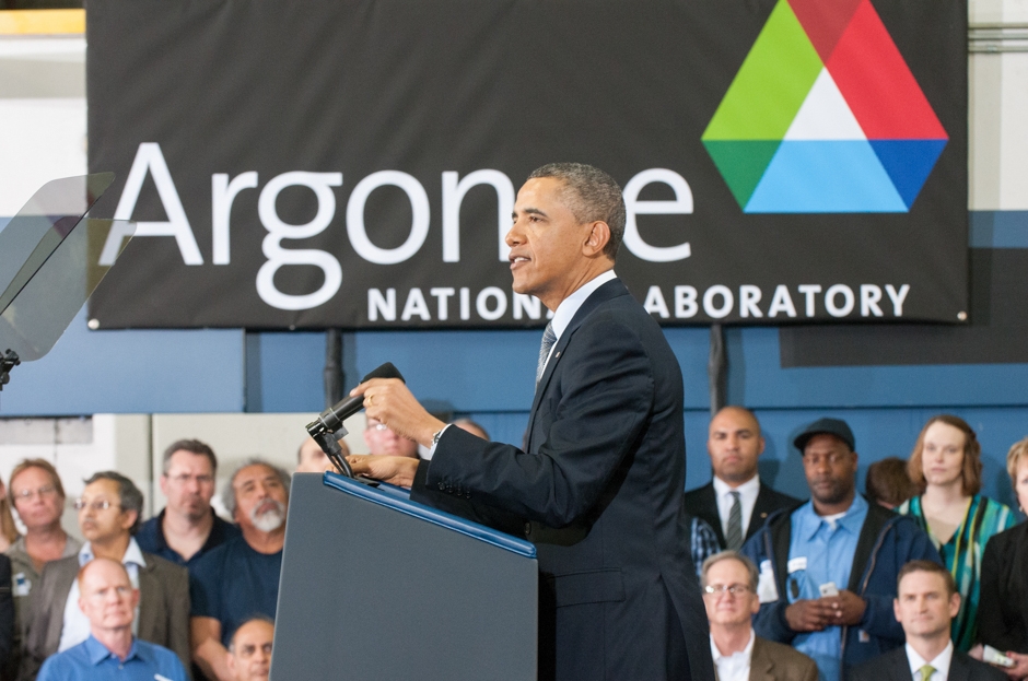 President Obama ANL visit