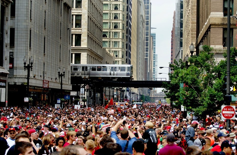 "Blackhawks Win!" (Chicago)